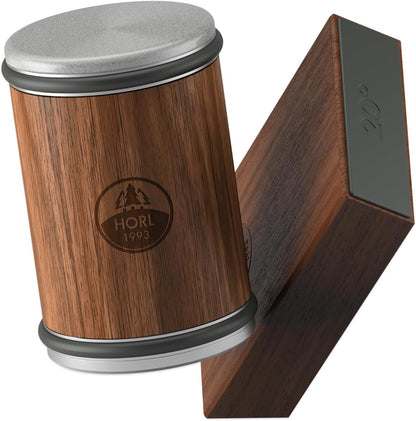 2 Walnut Rolling Knife Sharpener - Kitchen Knife Sharpener for Razor Sharp Edges Made in Germany - Easy Knife Sharpening Kit - Roller with Magnetic Holder with 15 & 20 Degrees1