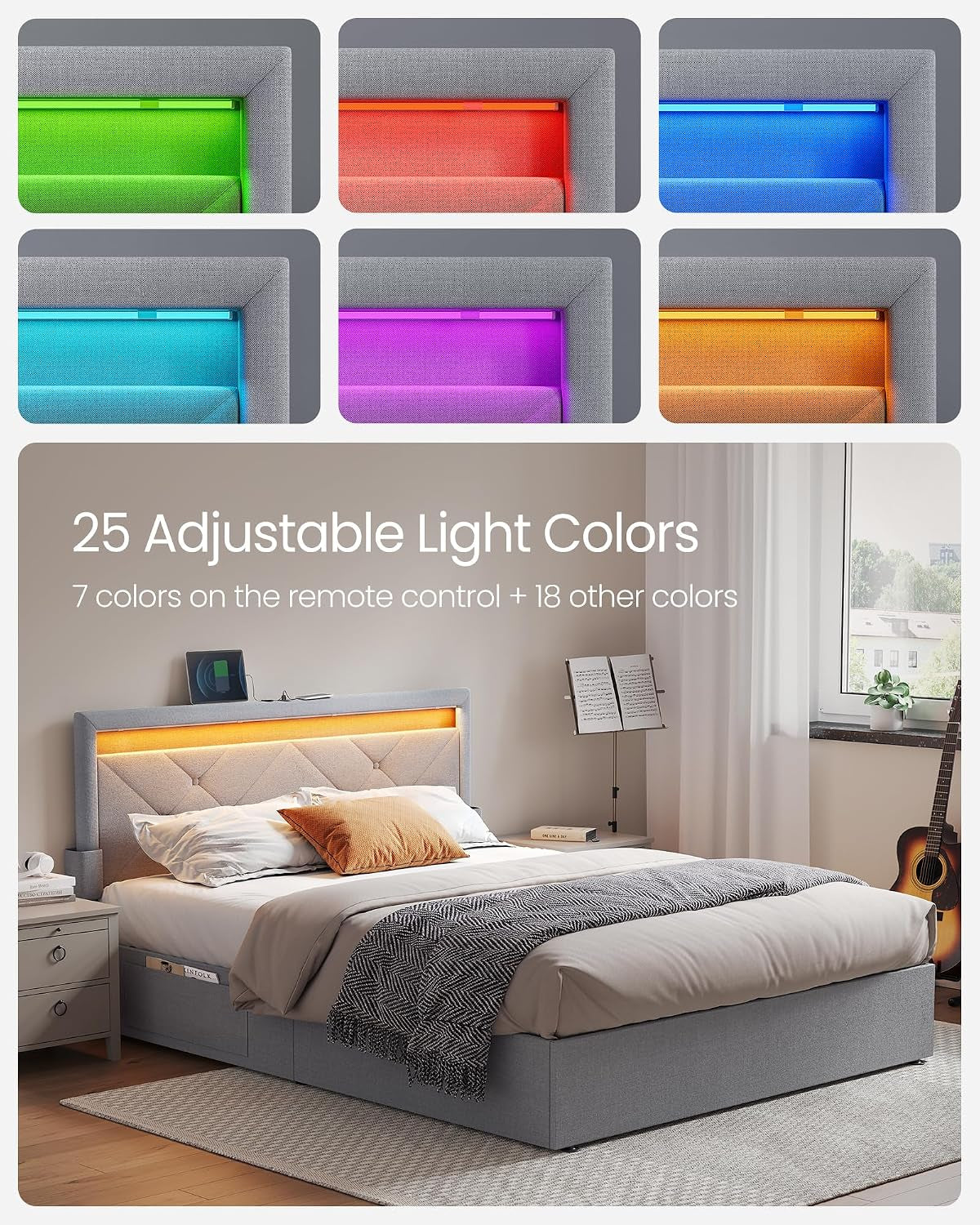 queen-bed-frame-4-storage-drawers-on-wheels-charging-station