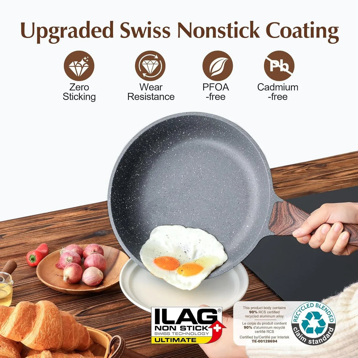 nonstick-frying-pan-skillet-swiss-granite-coating-omelette-pan-healthy-stone-cookware-chefs-pan-pfoa-free-9-5-inch