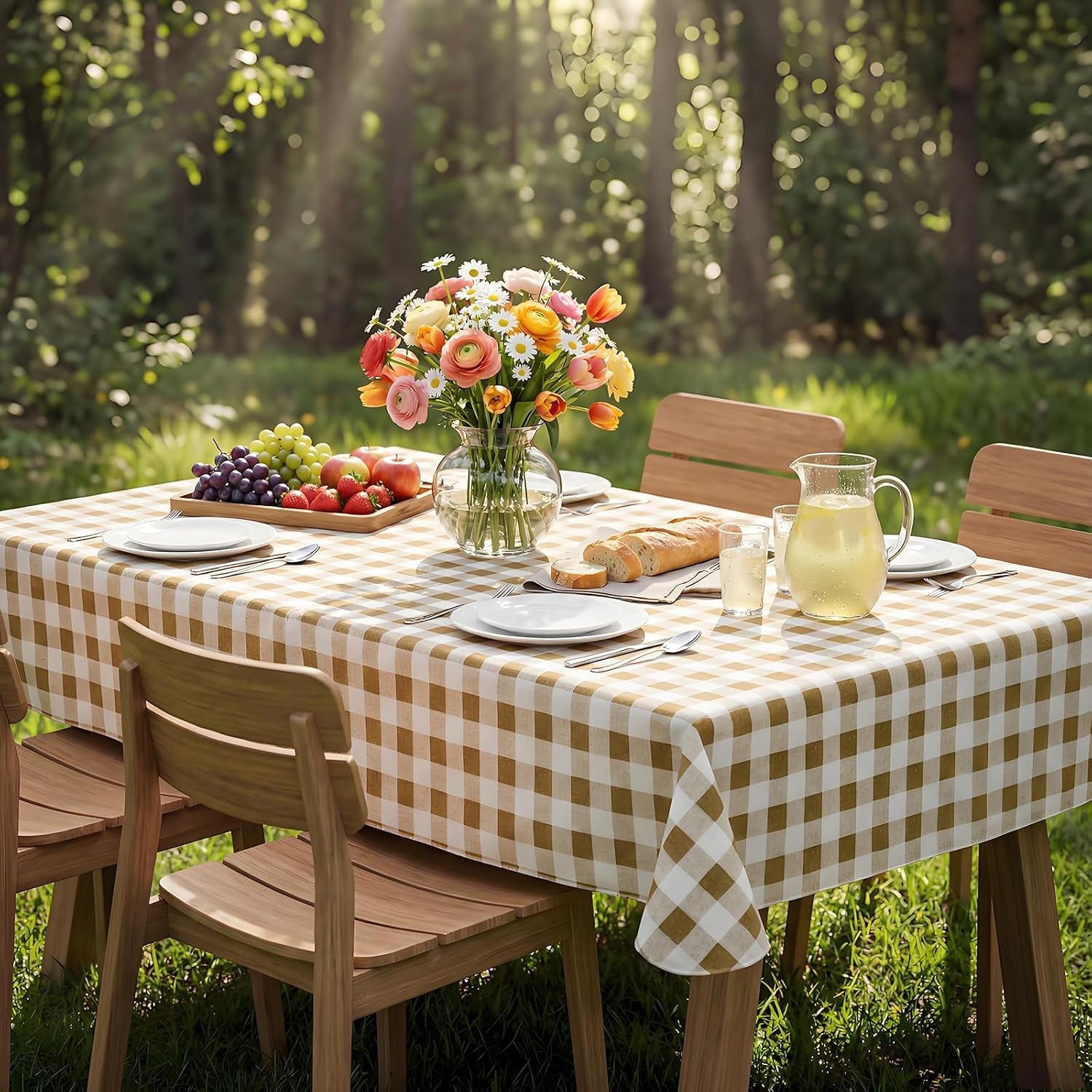 52-x-70-checkered-tablecloth-disposable-vinyl-tablecloths-with-flannel-backing-wipeable-spillproof-plastic-table-cover-pvc-waterproof-table-cloth-for-indoor-outdoor