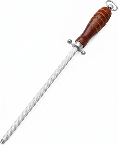 Honing Rod,12 Inch Knife Sharpener Rod, Honing Steel for Kitchen Knives1