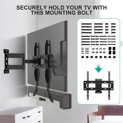 Universal TV Mounting Hardware Set, M4,M5,M6,M8 Screws (UVSP) | TV Mount Screw Kit – Fits Most Tvs / Monitor up to 80". Includes Replacement Screws, Washers & Spacers7