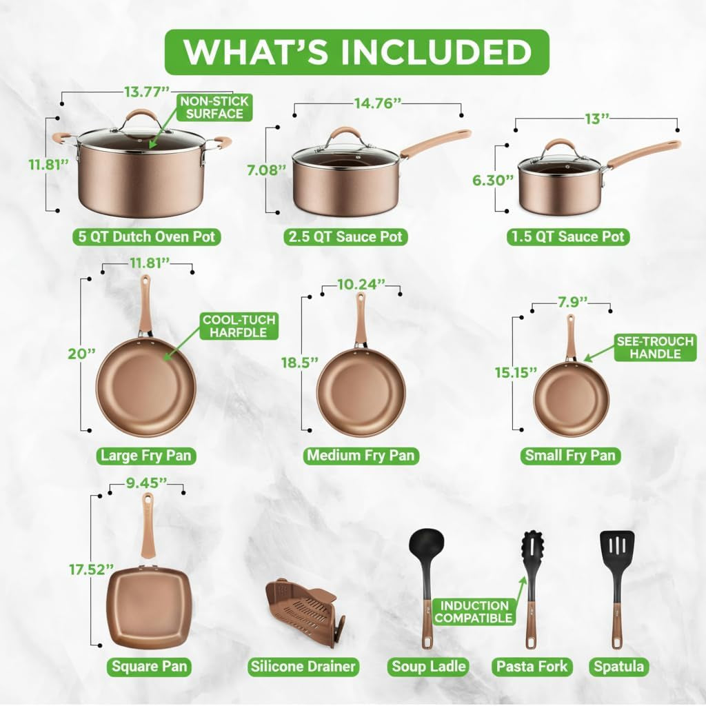 14-piece-non-stick-kitchen-cookware-set-w-saucepan-frying-pans-cooking-pots-dutch-oven-pot-lids-utensil-gold