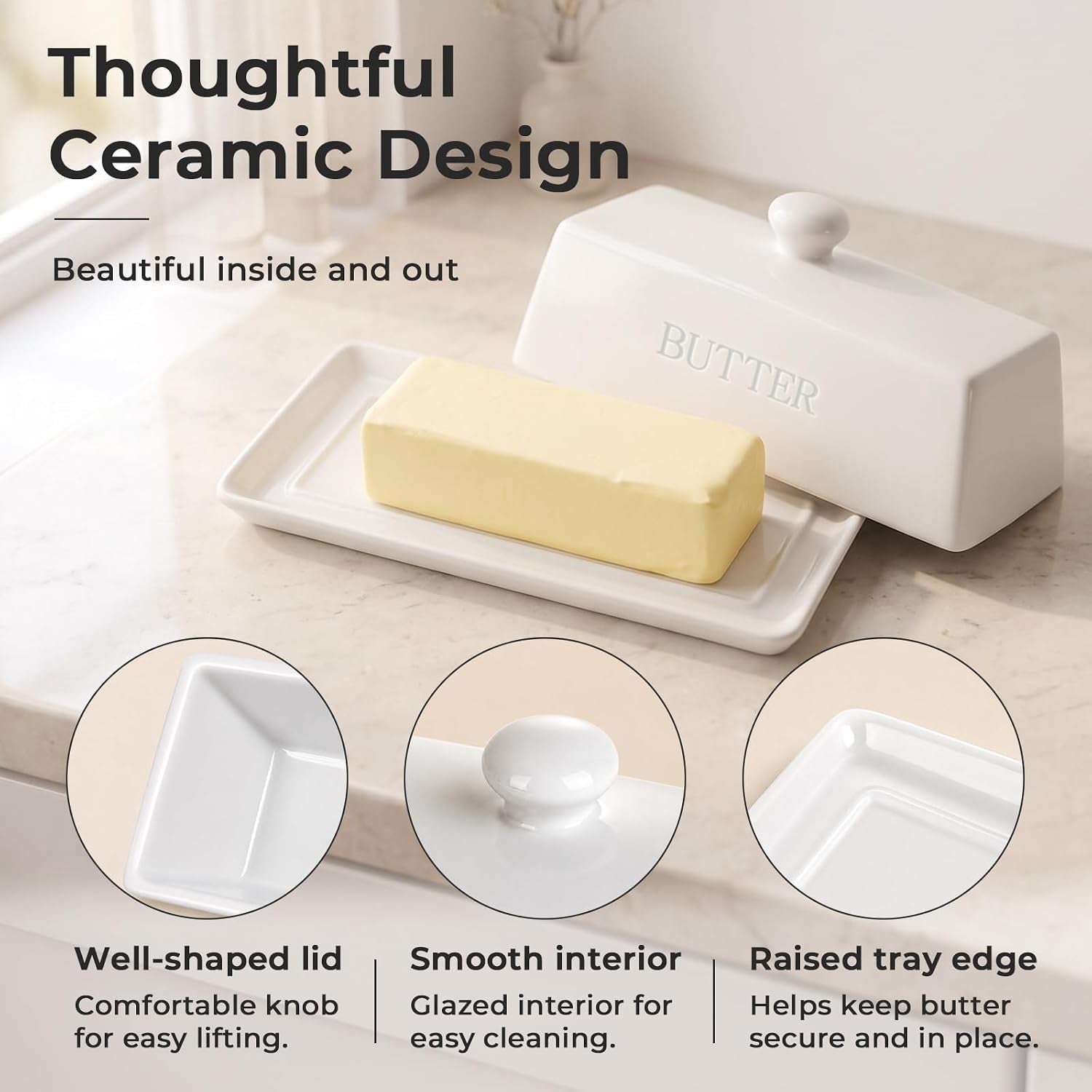 butter-dish-with-lid-butter-dish-with-lid-for-countertop-7-6-x-3-3-butter-tray-butter-holder-for-1-stick-textured-tray-butter-keeper-for-non-slip-storage-ceramic-white