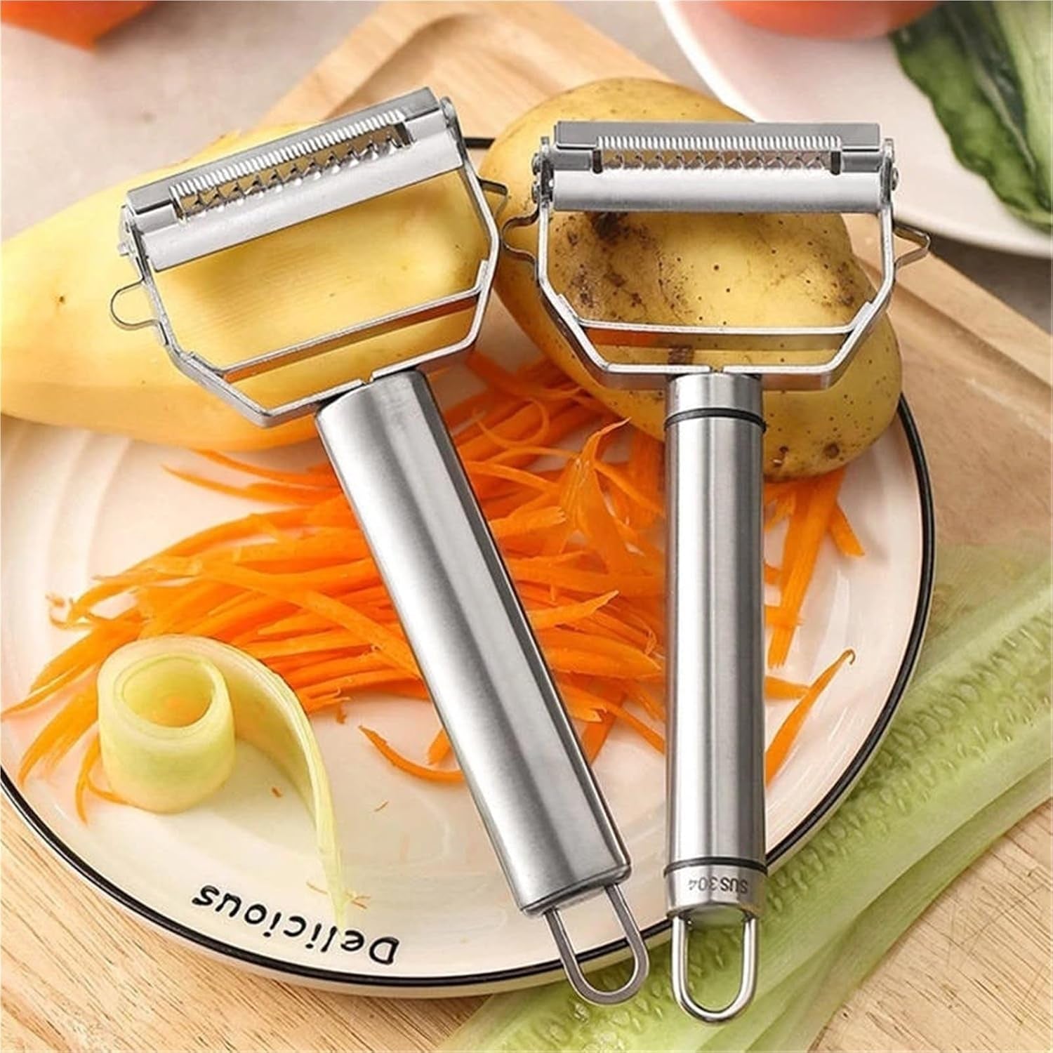 4-in-1-stainless-steel-grater-and-peeler-double-head-kitchen-toolwhite