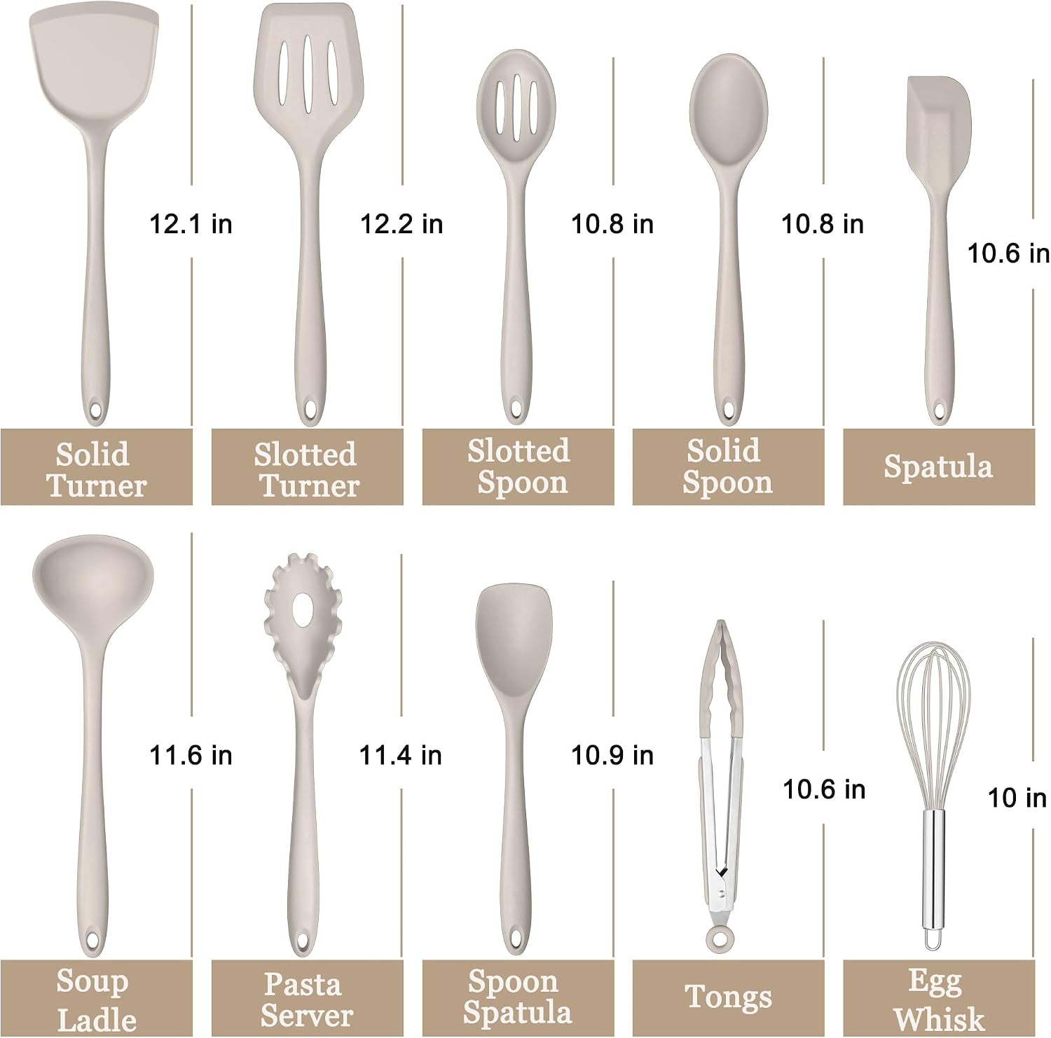 10-pieces-silicone-cooking-utensils-set-heat-resistant-khaki