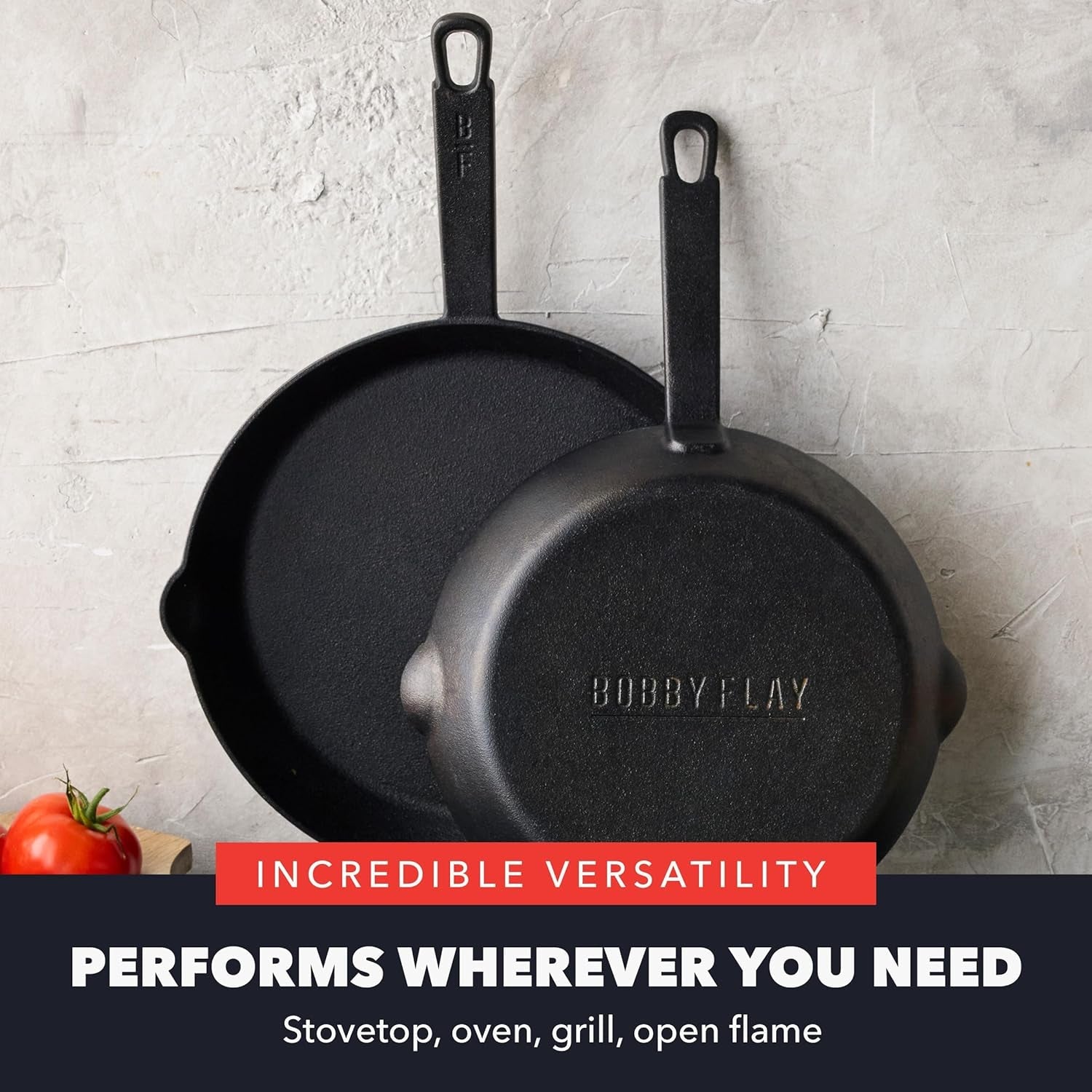 x-bobby-flay-2-pack-8-10-pre-seasoned-cast-iron-skillet-set-natural-nonstick-with-use-heavy-duty-induction-all-stovetop-compatible-high-heat-oven-safe-indoor-outdoor