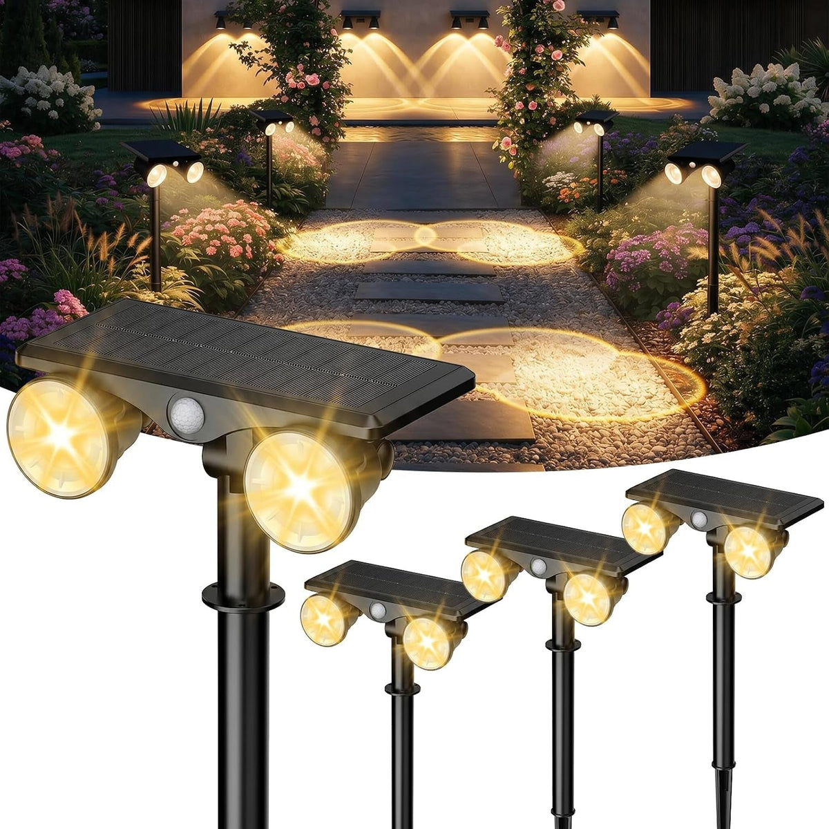 solar-lights-outdoor-waterproof-dual-heads-adjustable-solar-spot-lights-outdoor-2-in-1-motion-sensor-solar-powered-spotlight-landscape-lighting-for-garden-yard-pathway-4-pack-warm-light