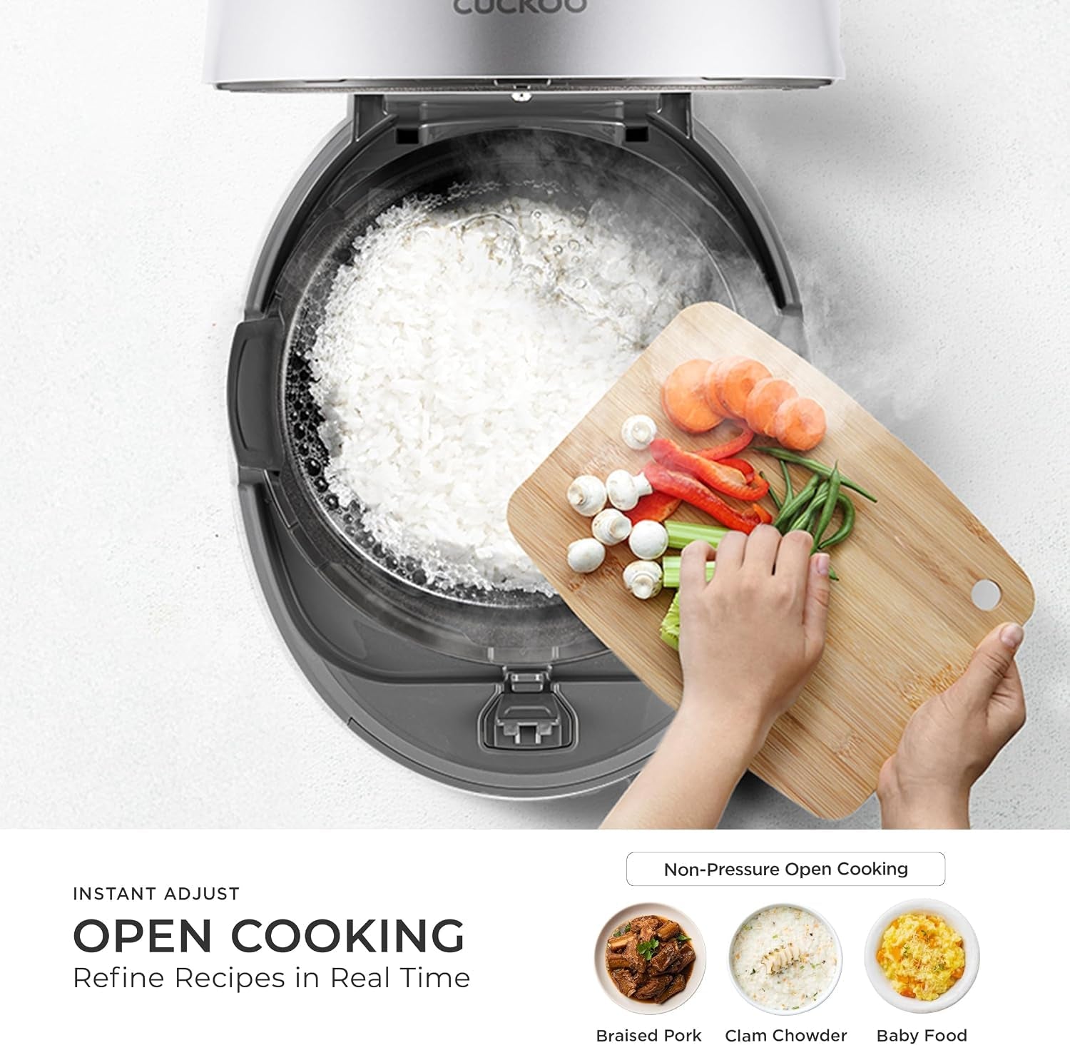 cuckoo-twin-pressure-rice-cooker-12-cup-cooked-gray-crp-st0609fg-6-cup-uncooked-capacity-nonstick-inner-pot-14-cooking-modes-super-turbo-rice-in-14-21-minutes-auto-clean-made-in-korea