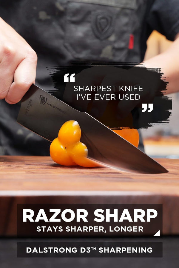 8" Chef Knife — American Forged S35VN Powdered Steel — for Serious Home Cooks & Collectors Seeking Premium Steel — Maple & Red Resin Handle, Full Tang, Spartan Ghost, Customer Support2