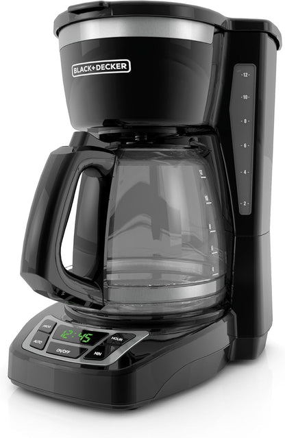 BLACK+DECKER 12-Cup Drip Coffee Maker with Vortex Brewing4