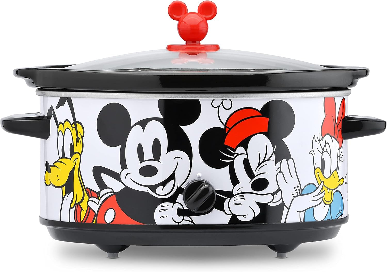 mickey-friends-5-quart-slow-cooker-food-dip-warmer-for-parties-electric-slow-cooker-with-tempered-glass-lid-mickey-icon-handle-kitchen-essential-for-soups-home-cooked-meals-electric-food-dip-warmer-with-tempered-glass-lid-mickey-icon-h