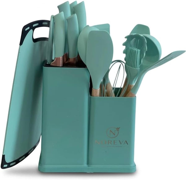 Kitchen Knife & Silicone Utensil Set (Random Assorted Colors) | Kitchen Knife & Silicone Utensil Set (Random Assorted Colors)6