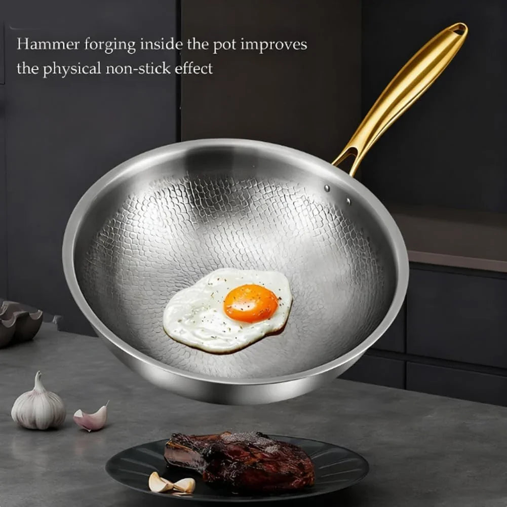 titanium-hammered-wok-no-coating-non-stick-titanium-cookware-durable-scratch-resistant-titanium-frying-pans-even-heating-for-cooking-with-all-cooktops-dishwasher-safe-no-lid-10-23in