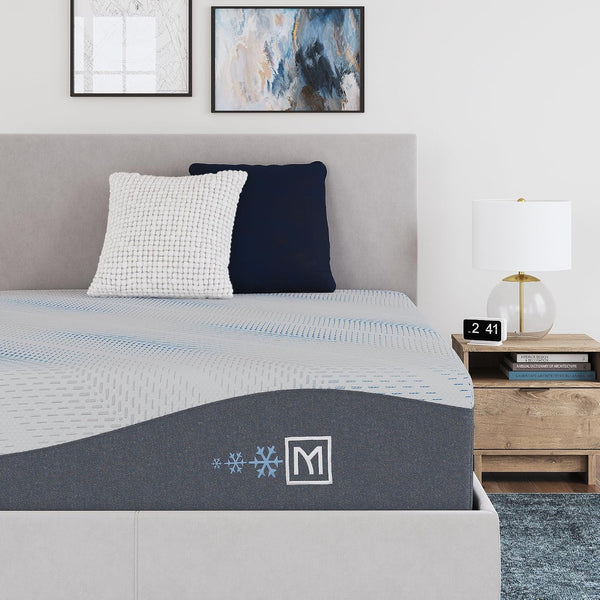 Signature Design by Ashley Millennium Cushion Firm Gel Memory Foam Hybrid 14 Inch Mattress, California King, White2