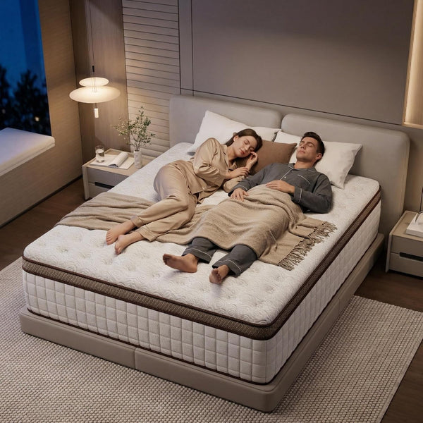 Full Mattress,14 Inch Hybrid Full Size Mattresses in a Box,Memory Foam & Pocket Spring,Medium Firm for Pressure Relief,Motion Isolation,Fiberglass Free,Certipur-Us,75" Lx 54" W6