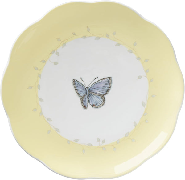 Butterfly Meadow Porcelain Dessert Plates, 8 Inch, Set of 45