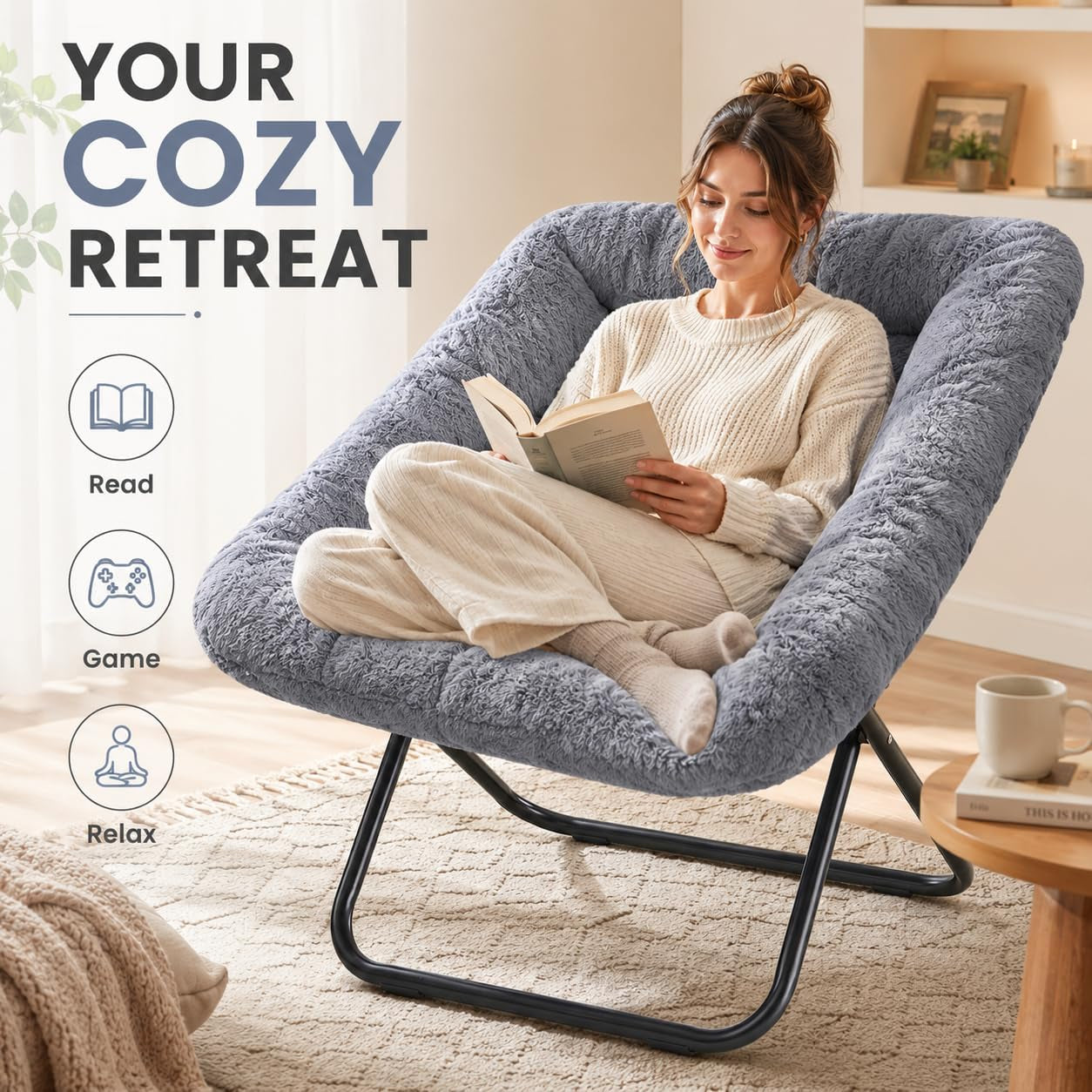 oversized-square-moon-chair-for-adults-soft-faux-fur-folding-lounge-chair-with-sturdy-steel-frame-comfortable-reading-gaming-chair-for-living-room-bedroom-grey