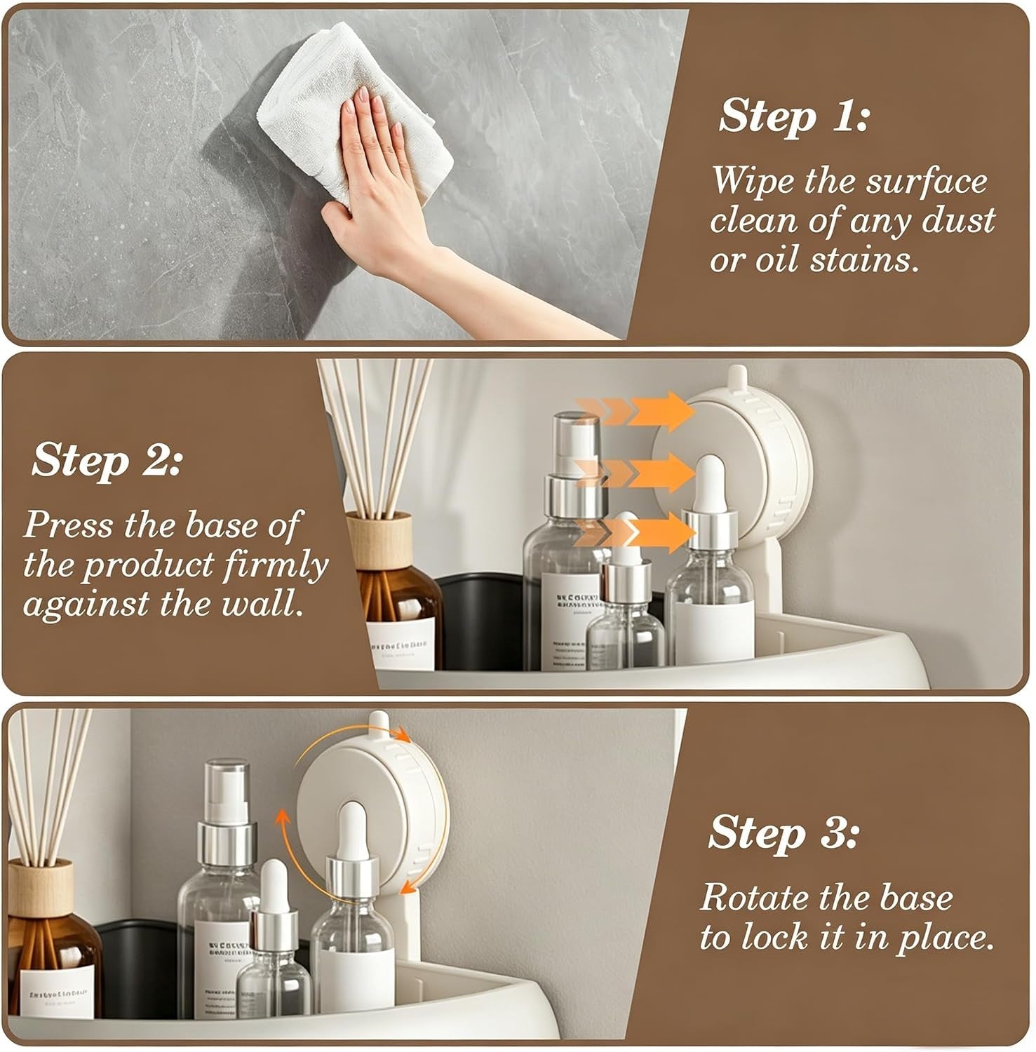 shower-caddy-suction-cup-2-pack-cream-white-no-drilling-corner-bathroom-organizer-rust-proof-shower-shelf-for-inside-shower-with-removable-hooks-towel-bar