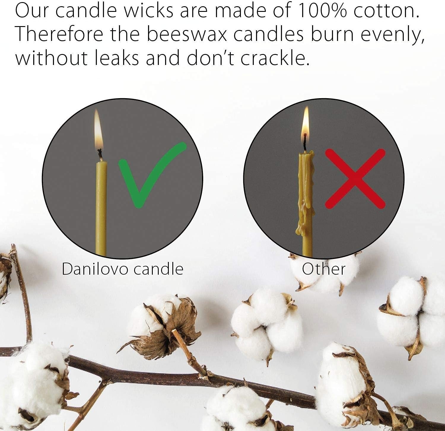 pure-beeswax-candles-honey-scented-decorative-thin-taper-candles-ideal-for-birthday-decoration-or-church-prayers-drip-free-tall-smokeless-pack-of-50-pcs-6-3-x-0-2-inch