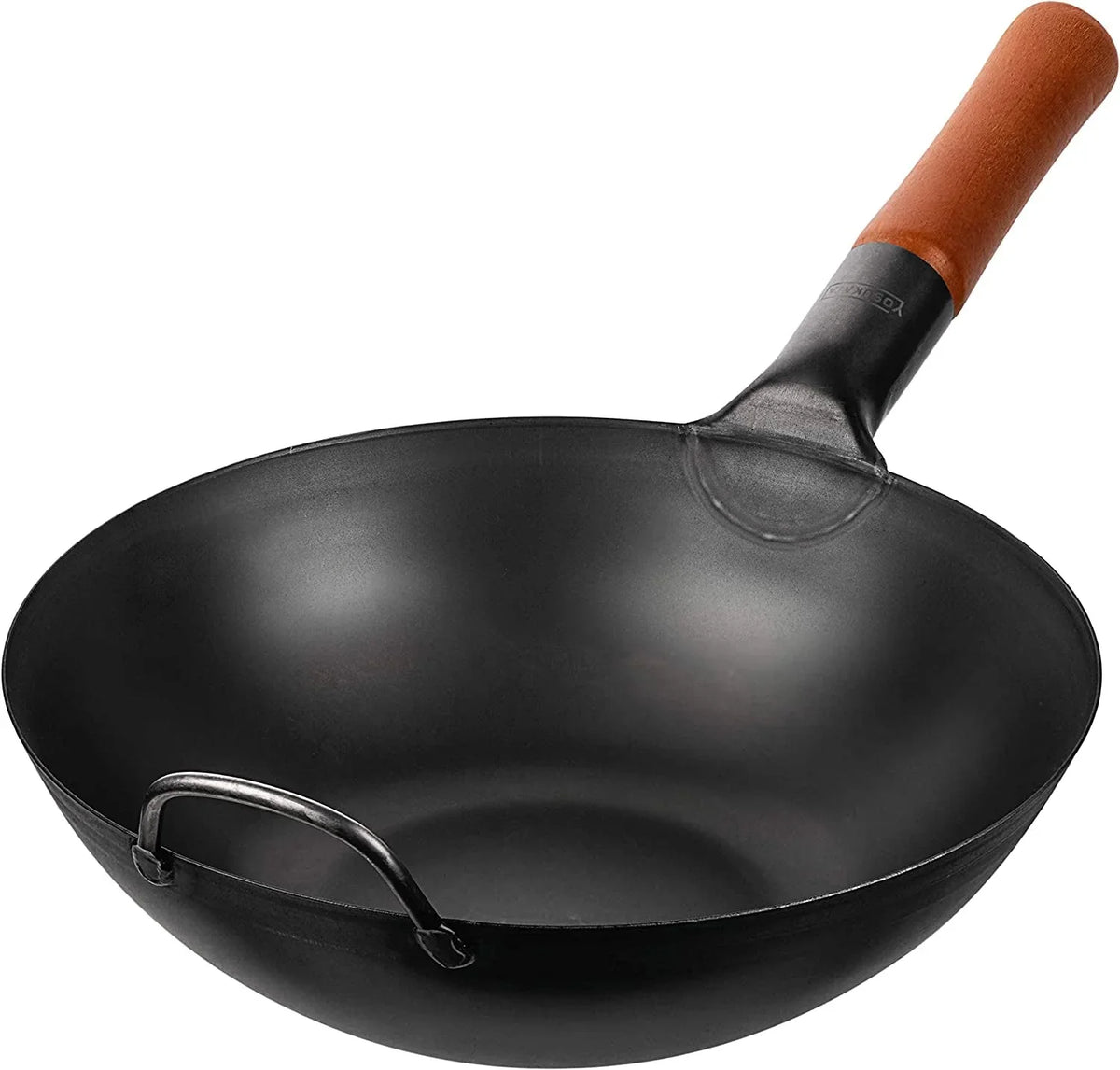 carbon-steel-11-8-stir-fry-wok-pan-pre-seasoned-chinese-wok-with-flat-bottom-wok-lid-11-4-in-premium-stainless-wok-cover-with-tempered-glass-insert-17-wok-spatula-and-ladle