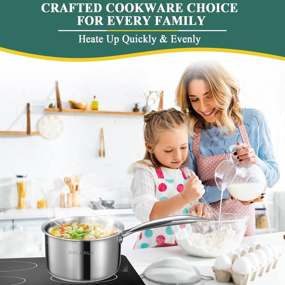 full-body-clad-tri-ply-stainless-steel-2-quart-saucepan-with-lid-small-stainless-steel-pot-induction-cooking-sauce-pot-pan-heavy-duty-saucier-cookware-pfoa-ptfe-free