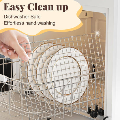 Cooling Racks for Cooking and Baking - 2 PCS 10" X 15" Grid Wire Baking Rack for Oven Cooking, Baking, Grilling, Roasting - Dishwasher Safe Bacon Rack - Fits Jelly Roll Cookie Sheet Pan4