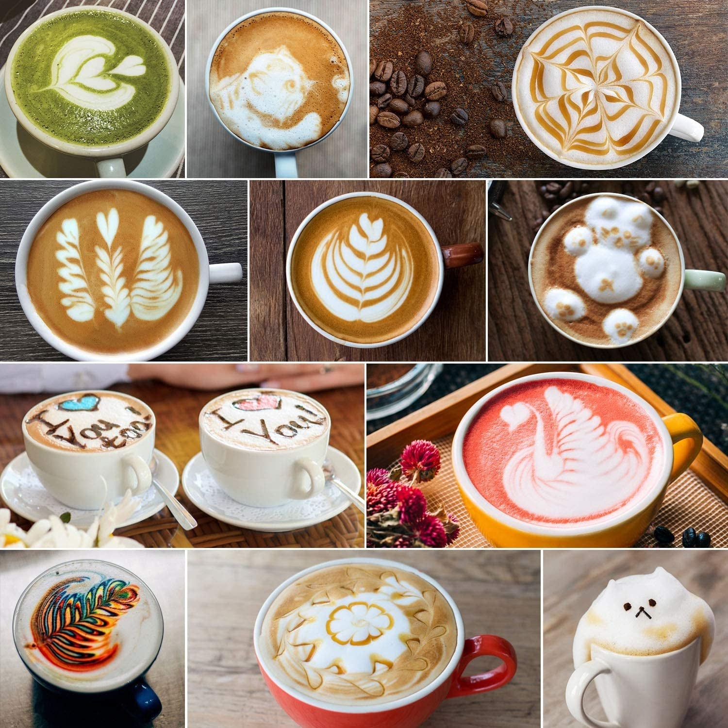 milk-frothing-pitcher-8-5oz-12oz-20oz-32oz-50oz-66oz-milk-frother-cup-stainless-steel-espresso-accessories-milk-steaming-pitchers-coffee-cappuccino-latte-art-barista-milk-jug-cup-with-art-pen-12oz