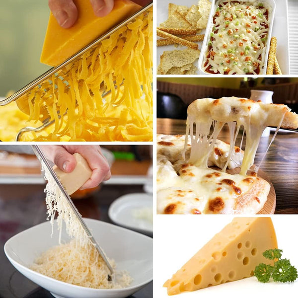 Multifunctional 4 in 1 Vegetable Slicer Cheese Grater Potato Grater Peeler Adjustable Kitchen Tool Fit for Salad Fries Chips and All Vegetable2