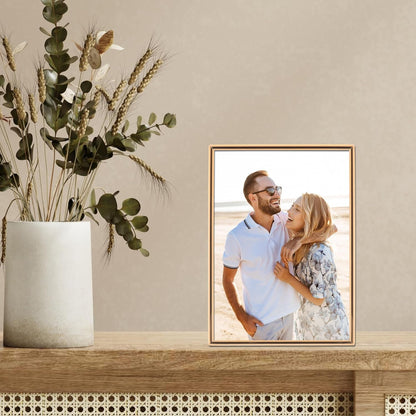 5" W X 7" H Simply Gold Metal Picture Frame (670057)2