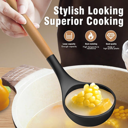 Silicone Kitchen Utensils Set, Heat-Resistant Cooking Utensils, Bpa-Free5