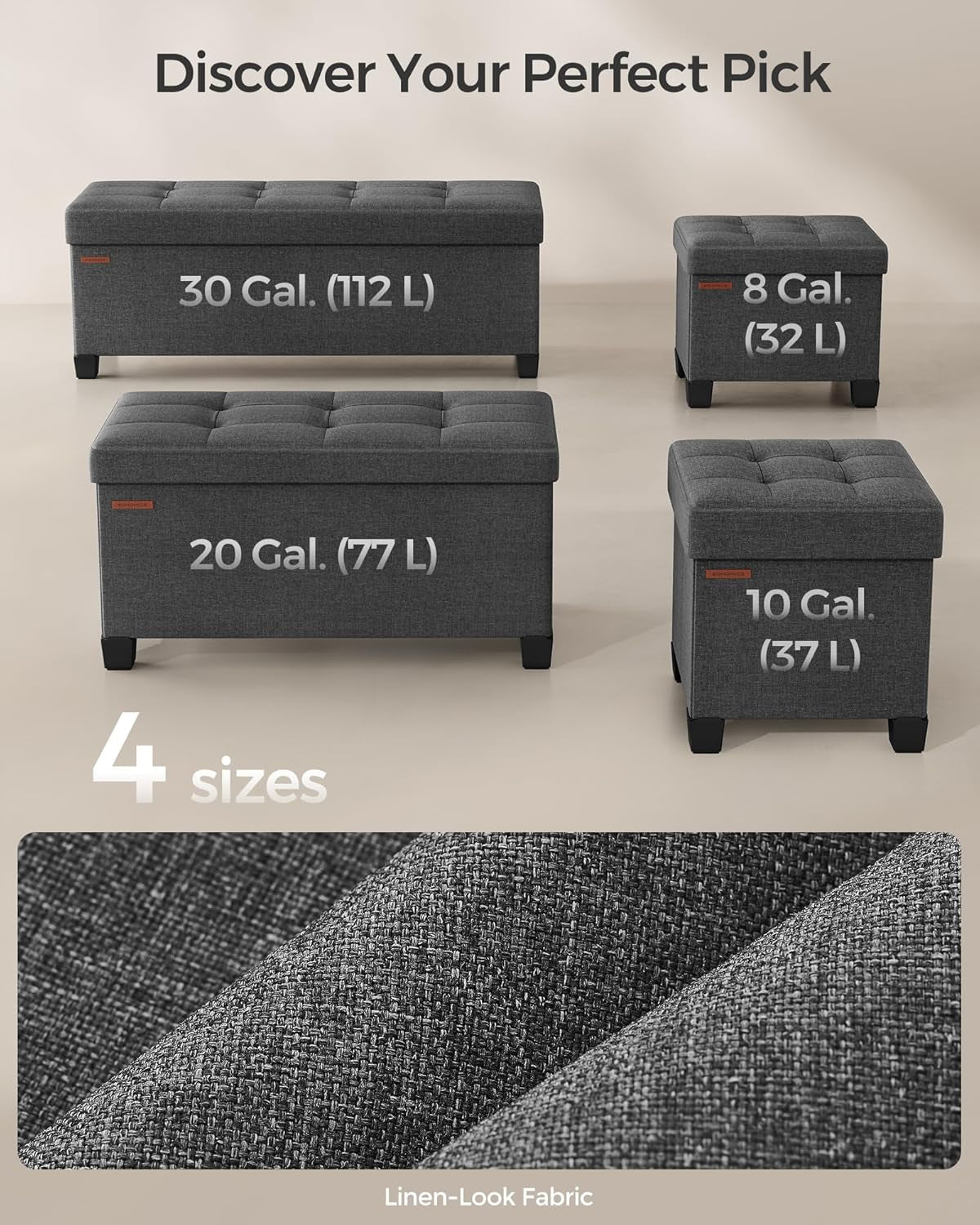 songmics-storage-ottoman-small-ottoman-foot-rest-with-legs-15-x-15-x-15-7-inches-foot-stool-load-up-to-660-lb-for-living-room-bedroom-dorm-dark-gray-ulsf14gyz