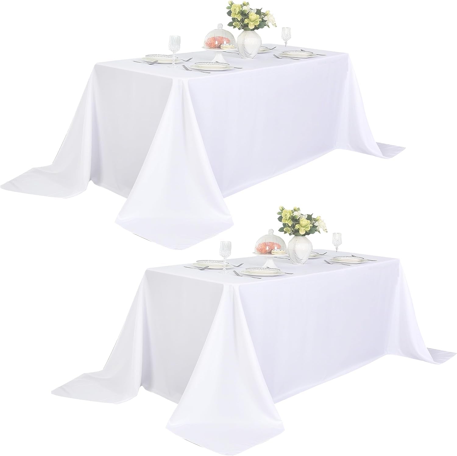 2-pack-90x156-inch-white-table-cloths-solid-stain-and-wrinkle-resistant-oblong-tablecloth-premium-plain-weave-polyester-fabric-rectangle-table-linen-covers-for-hotel-banquet