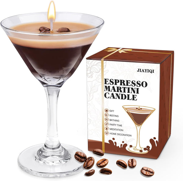 Espresso Martini Candle, Espresso Martini Gifts, Coffee Scented Candle1