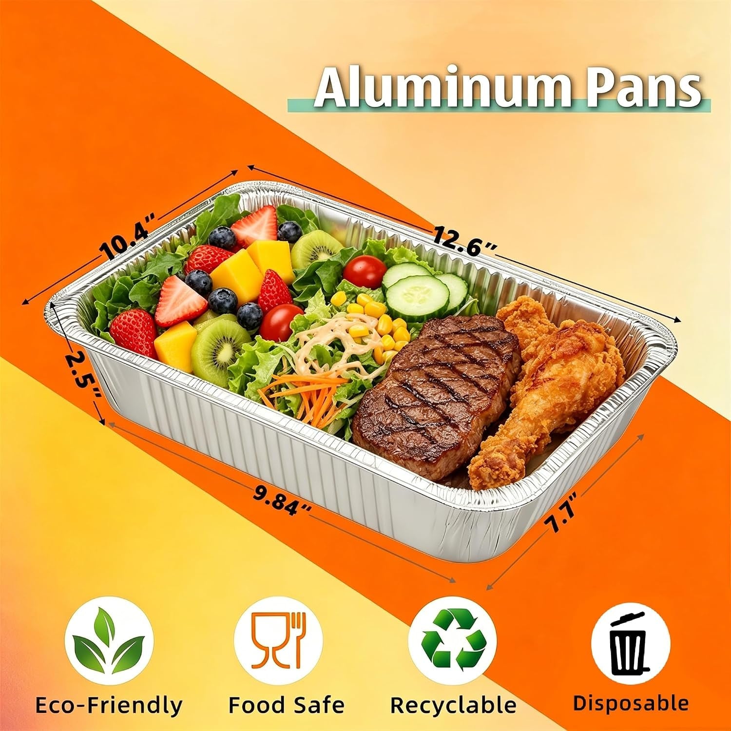 9x13-inch-aluminum-pans-40-pack-disposable-half-size-foil-pans-deep-tin-foil-pan-disposable-baking-pans-for-cooking-heating-storing-prepping-food-steam-table-deep-trays-oven-safe