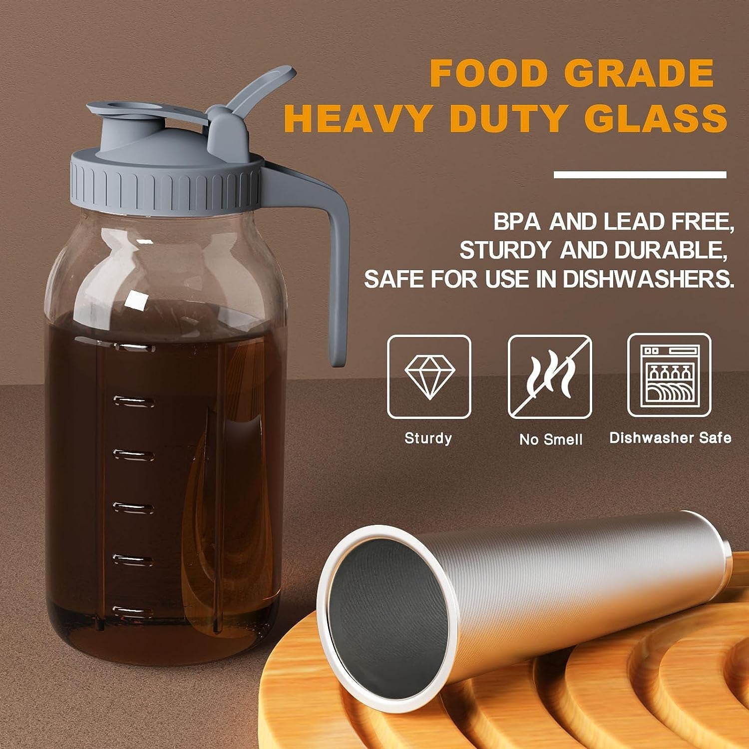 cold-brew-coffee-maker-64-oz-glass-mason-pitcher-100μm-stainless-steel-filter-wide-mouth-design-leak-proof-lid-with-handle-pour-spout-for-iced-coffee-tea-and-cold-drinks