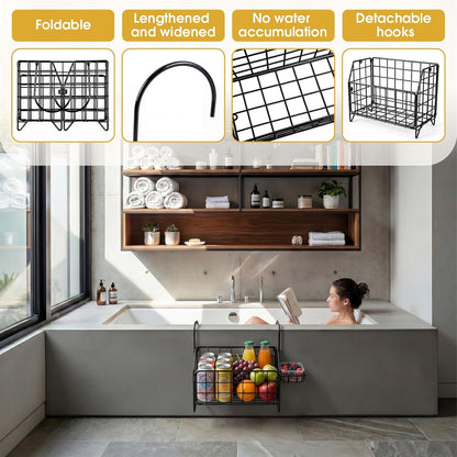 Large 11" X 8.75" X 5.9" Rustproof Shower Caddy Hanging Shower Organizer4