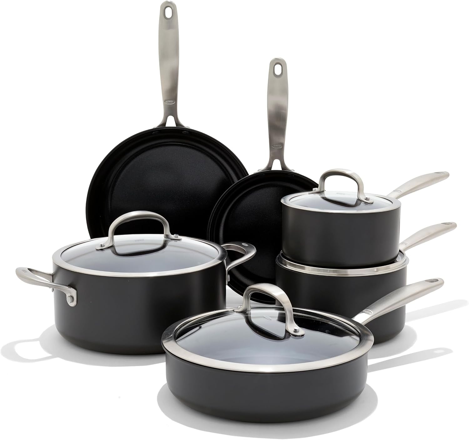 oxo-enhanced-10-piece-cookware-pots-pans-set-pfas-free-ceramic-nonstick-durable-hard-anodized-cookware-scratch-resistant-stainless-steel-handle-good-grips-dishwasher-oven-safe-black