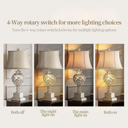 29" Accent Table Lamps for Living Room Bedroom Nightstand2