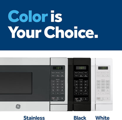 GE Countertop Microwave, 700 Watt 0.7 Cu. Ft., Stainless Steel, GCST07N1WSS | 4 Convenience Cook Settings, One-Touch Controls, Child Lock Technology, Glass Turntable, for Kitchen, Dorm, Office, Apartment7