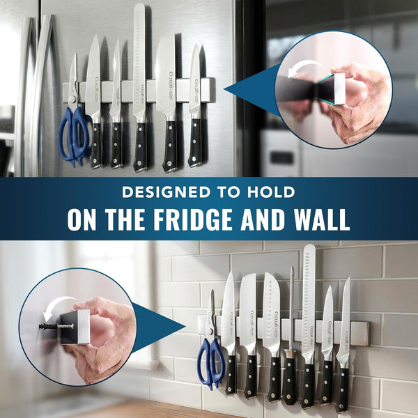 Magnetic Knife Holder for Wall & Fridge, 16" Knife Magnetic Strip2