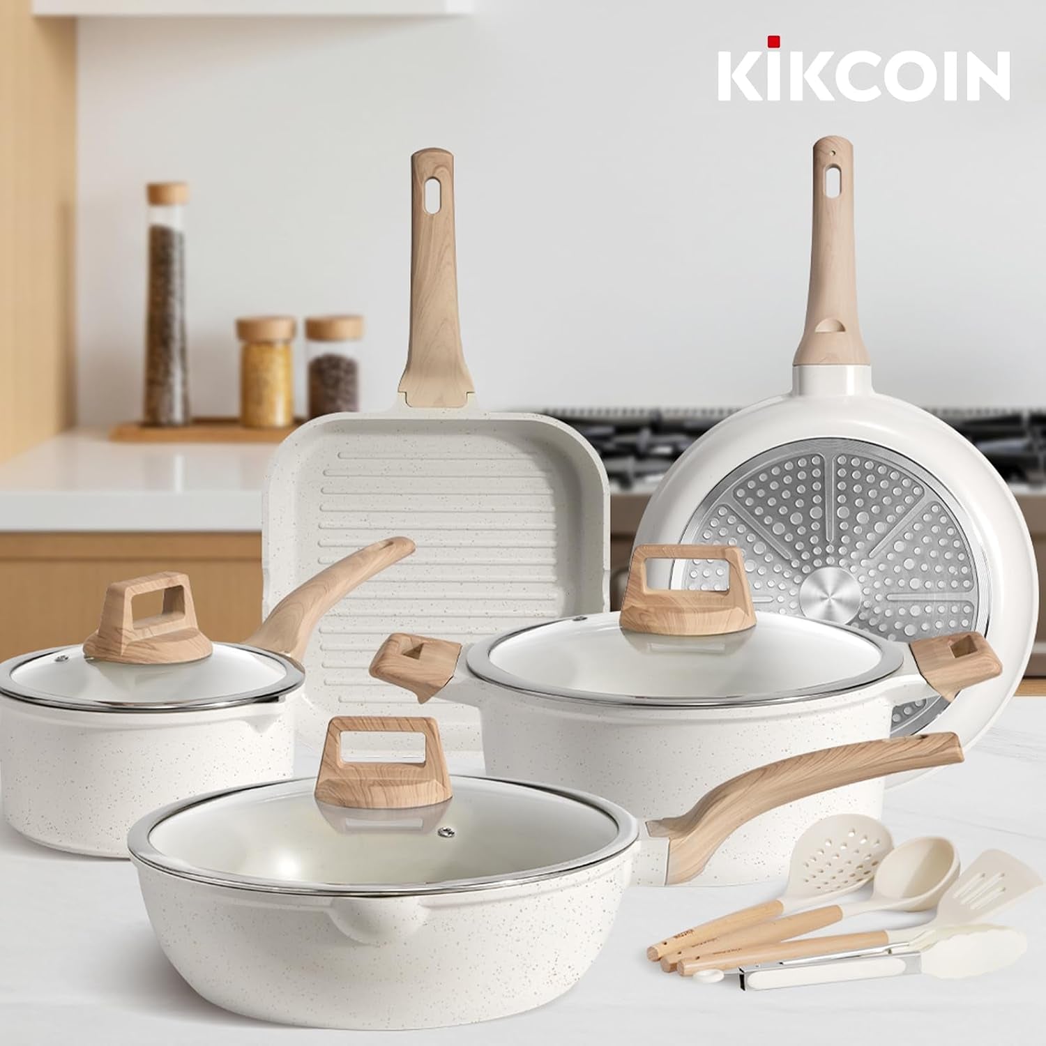 16pcs-ceramic-pots-and-pans-set-non-stick-includes-a-9-5-grill-pan-induction-kitchen-cookware-sets-white-nonstick-rv-kitchen-camping-cooking-sets-stackable-ptfe-pfos-pfoa-free
