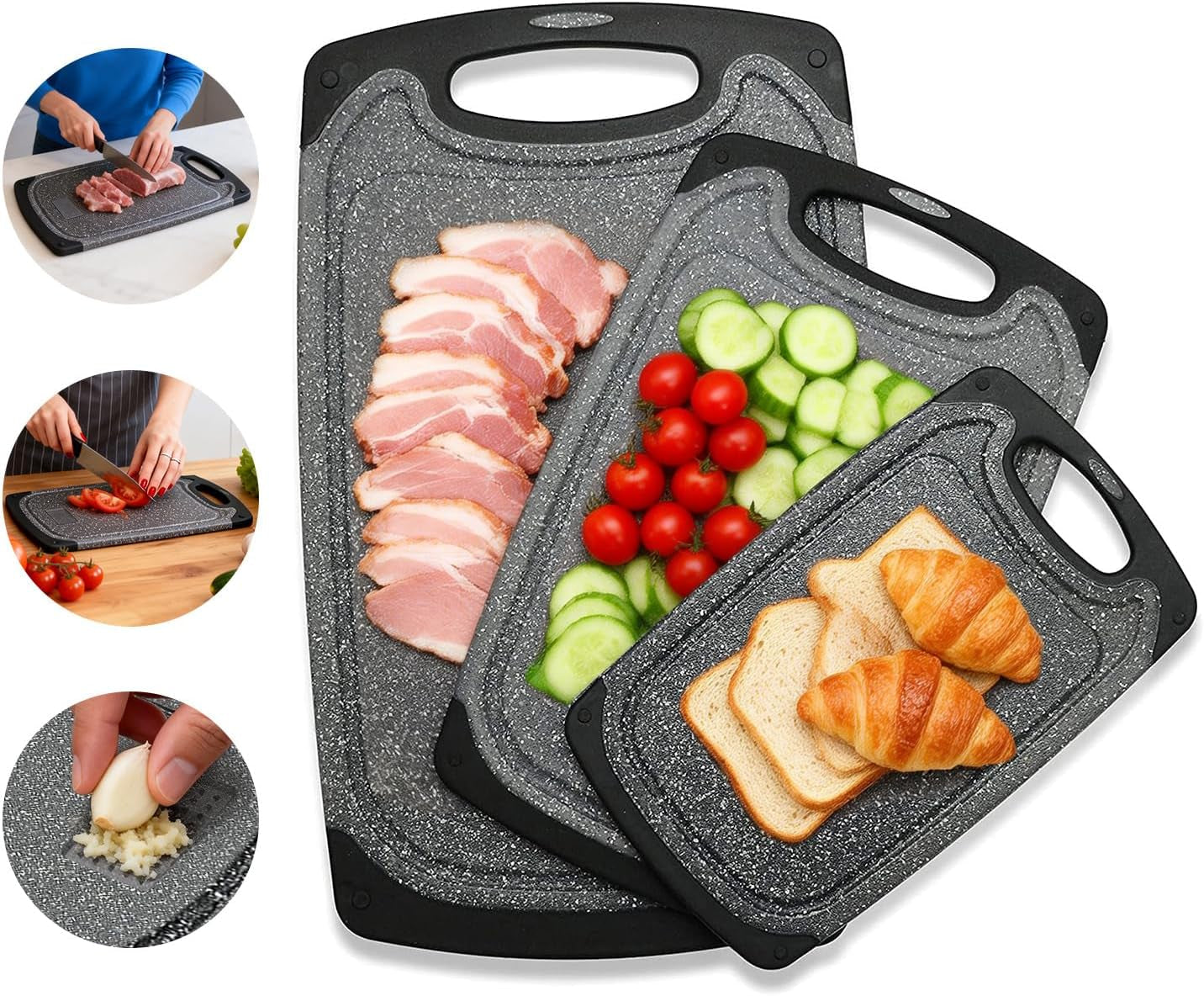 plastic-cutting-boards-set-of-3-bpa-free-dishwasher-safe-thick-chopping-boards-for-kitchen-with-deep-juice-grooves-non-slip-feet-easy-grip-handle-grinding-area-black