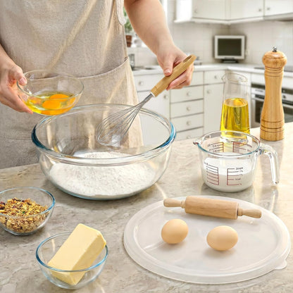 6 QT Large Glass Mixing Bowl with Lid for Sourdough4