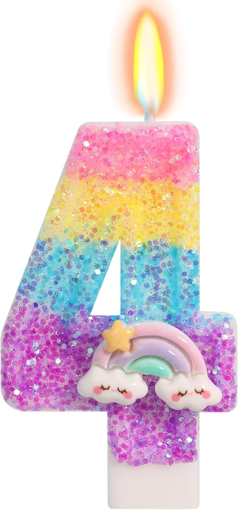 rainbow-number-4-birthday-candle-rainbow-party-decorations-girl