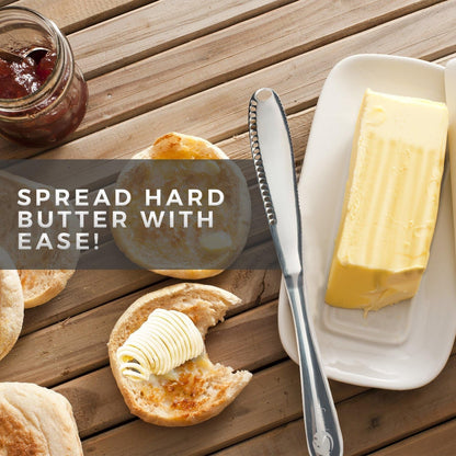 Stainless Steel Butter Spreader, Butter Knife - 3 in 1 Kitchen Gadgets (1)3
