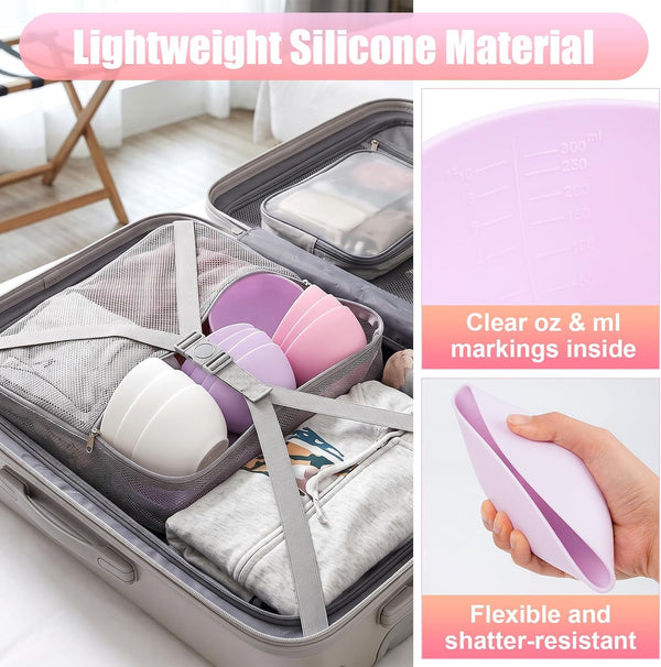 9 Set Silicone Facial Mask Mixing Bowls with Spatula for Women7