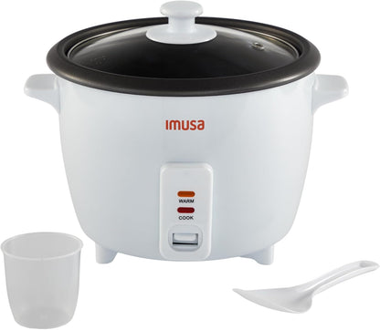 3 Cup Electric Ceramic Rice Cooker, White | for Rice Quinoa Oatmeal Stew, Compact for Dorms Rvs Small Kitchens1