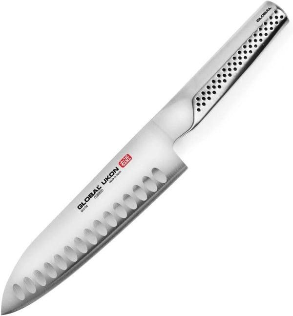 Stainless Steel Ukon Hollow Ground 7-Inch Santoku Knife1