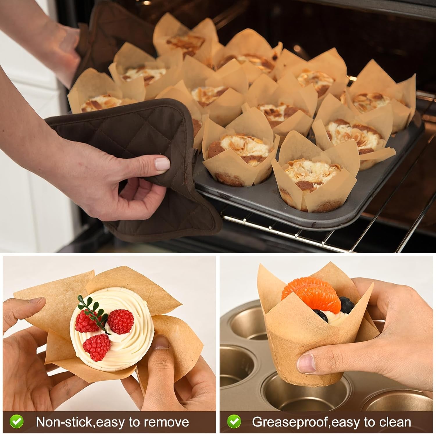 natural-tulip-cupcake-liners-for-baking-200-cups-unbleached-parchment-paper-muffin-liners-upgraded-standard-cupcake-wrappers-greaseproof-cup-cake-liner-easy-to-use-in-party-birthday-christmas